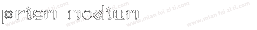 Prism-Medium字体转换