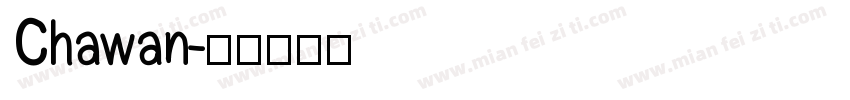 Chawan字体转换