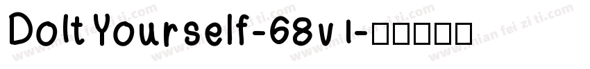 DoItYourself-68v1字体转换