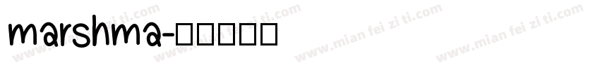 marshma字体转换