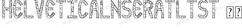 HelveticalnseratLTSt字体转换
