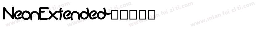 NeonExtended字体转换