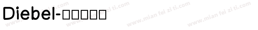Diebel字体转换