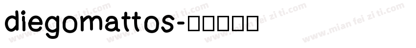 diegomattos字体转换