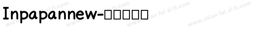 Inpapannew字体转换