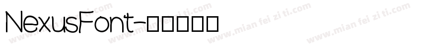 NexusFont字体转换