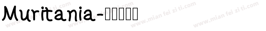 Muritania字体转换