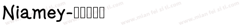 Niamey字体转换