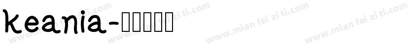keania字体转换