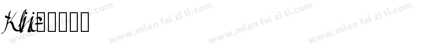 Klinic字体转换