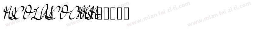NICOLASCOCHHIN字体转换