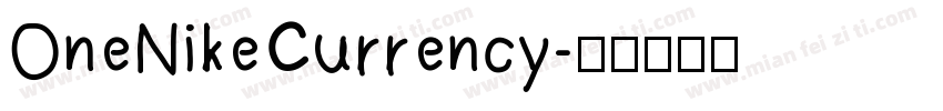 OneNikeCurrency字体转换