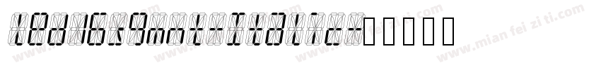 led16sgmnt-Italic字体转换