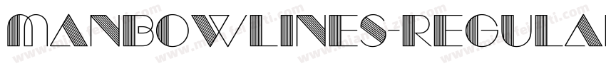 ManbowLines-Regular字体转换
