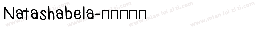 Natashabela字体转换
