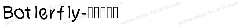 Botlerfly字体转换