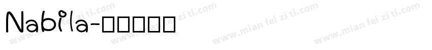 Nabila字体转换