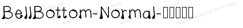 BellBottom-Normal字体转换