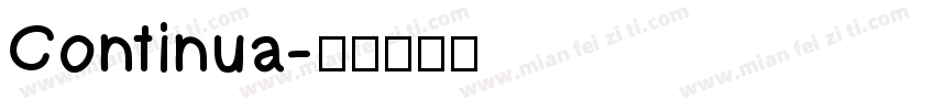 Continua字体转换