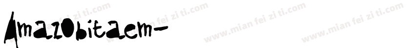 AmazObitaem字体转换