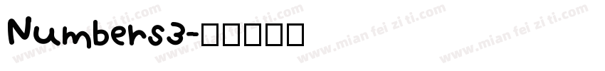 Numbers3字体转换