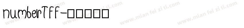 numberTFF字体转换