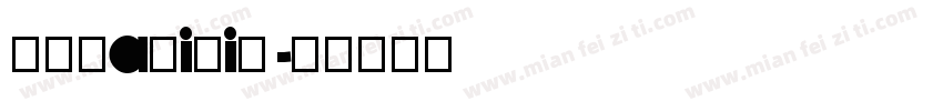 FZDaLiTiS字体转换