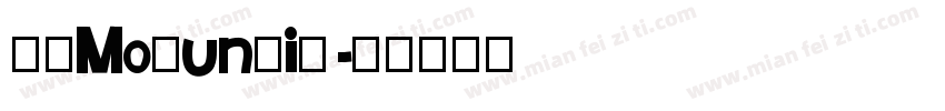 FZMoYunTiS字体转换
