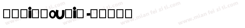 FZYiZhouTiS字体转换