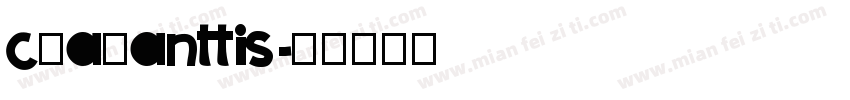 cravanttis字体转换