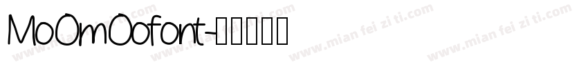 MoOmOofont字体转换
