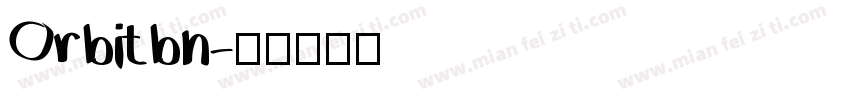 Orbitbn字体转换