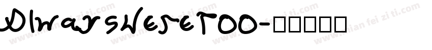 AlwaysHereToo字体转换