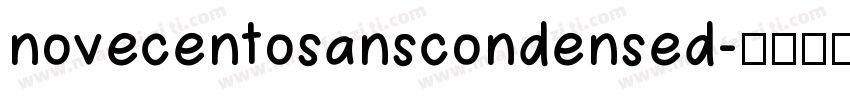 novecentosanscondensed字体转换