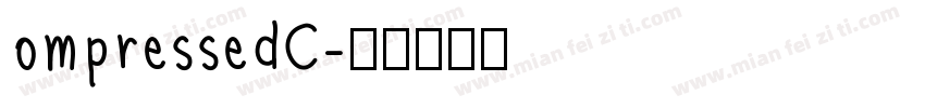 ompressedC字体转换