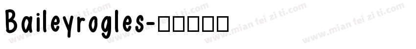 Baileyrogles字体转换