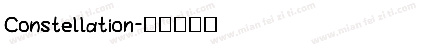 Constellation字体转换
