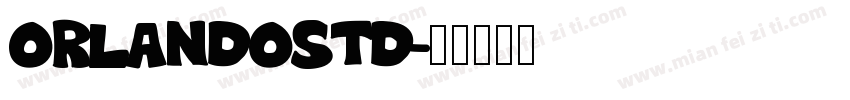 OrlandoStd字体转换