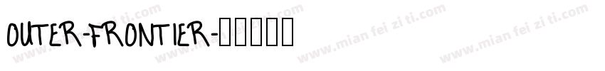 OUTER-FRONTIER字体转换