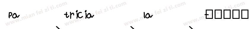 Patriciana字体转换