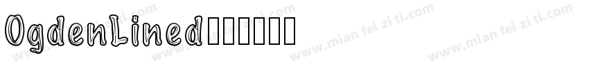 OgdenLined字体转换
