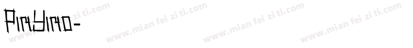 PinYino字体转换
