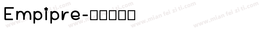 Empipre字体转换