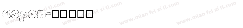 espon字体转换