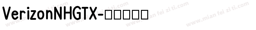 VerizonNHGTX字体转换