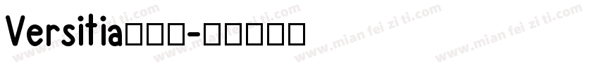 Versitia转换器字体转换