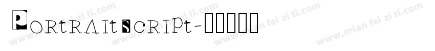 PortraitScript字体转换