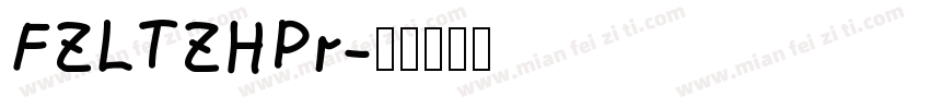 FZLTZHPr字体转换