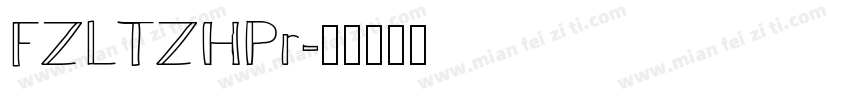 FZLTZHPr字体转换