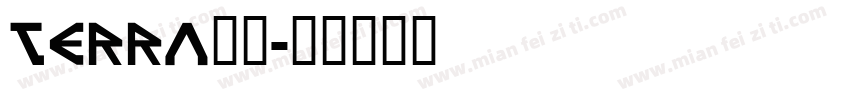 terra字体字体转换